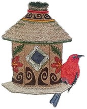 BeyondVision Custom and Unique,Amazing Birdhouse[Tiki Birdhouse with Apapane] Em - £17.20 GBP