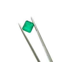 Sandawana Emerald Natural Emerald Cut Stone 1.51Ct CERTIFIED Emerald Oct... - $1,939.80