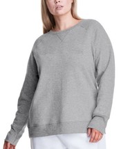 Champion Womens Power Blend Boyfriend Sweatshirt Color Oxford Gray Size 4X - £35.10 GBP