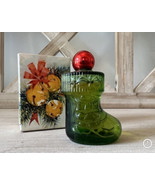VINTAGE AVON PERFUME CHRISTMAS SURPRISE&quot;CHARISMA COLOGNE GREEN Stocking ... - $13.36