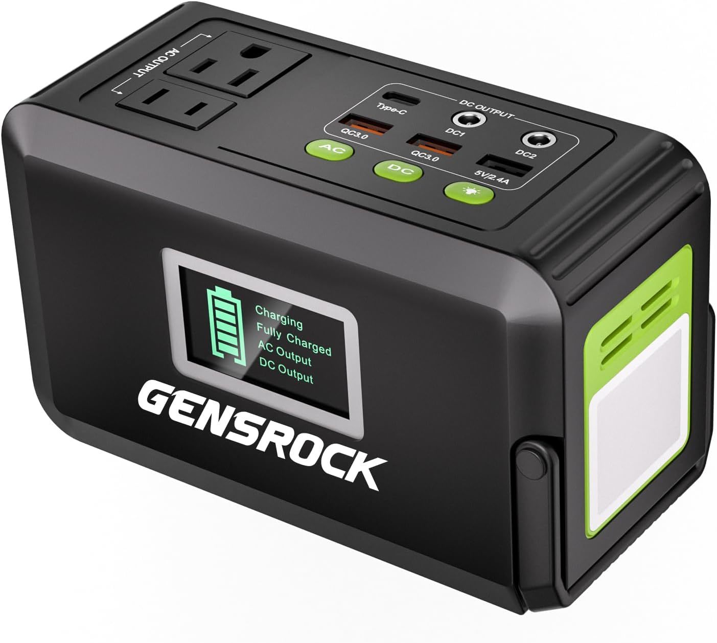 For Cpap Home Camping Travel Emergency, Gensrock 120W, C, Led Flashlight. - $110.94