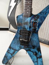 DIMEBAG DARRELL-Dean Far Beyond Driven Blue 1:4 Scale Replica Guitar ~Axe Heaven - £24.97 GBP