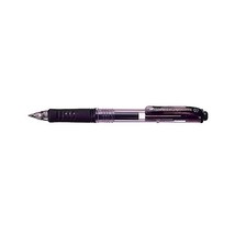 Hybrid Gel Grip Retractable, Black, Pack of 12  - $56.00