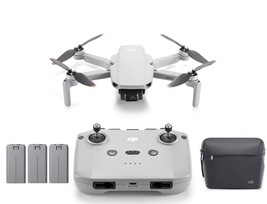 DJI Mini 2 SE Drone 2.7K 10km, 31 min ,249g-3 Battery Bundle and Shoulde... - £391.59 GBP