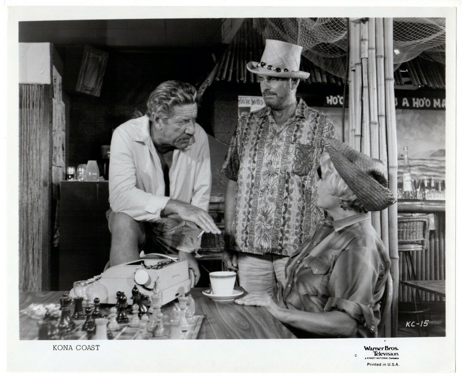 KONA COAST (1968) Richard Boone, Joan Blondell &amp; Kent Smith Hawaiian Cri... - $25.00