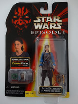 1998 Star Wars Episode I  Padme Naberrie Commtech Chip Action Figure - £7.81 GBP