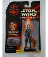 1998 Star Wars Episode I  Padme Naberrie Commtech Chip Action Figure - £11.85 GBP