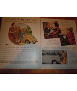Vintage Chevrolet The Complete Car Completely New 2 Page Print Magazine Ad - €17,24 EUR