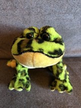 Plush Webkinz Spotted Bullfrog Frog Plush Toy NO CODE LIL Kinz - £6.86 GBP