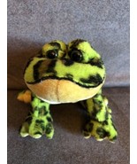 Plush Webkinz Spotted Bullfrog Frog Plush Toy NO CODE LIL Kinz - £6.75 GBP