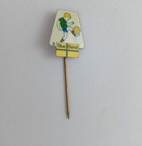 Vintage 3 Blue Band German Stick Lapel Pin - £6.59 GBP