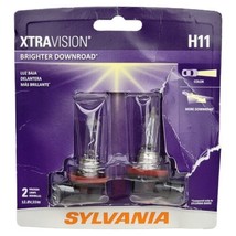 Sylvania Xtravision Brighter Downroad H11 Headlight Bulbs 12.8V, 55 W - $14.90