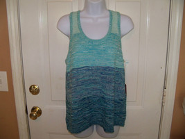 Mossimo Blue Sweater Tank Size Large Women&#39;s NEW  LAST ONE - £14.93 GBP