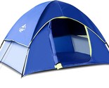 1/2, 3/4, And 4 Person Camping Tent, Lightweight, Portable,, And Beachco... - £40.89 GBP