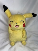 Pikachu Tomy Plush Blushing Pokemon Toy Cute 9” Tall - £6.97 GBP