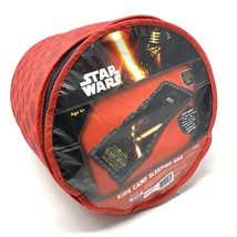 Star Wars Sleeping Bag Kylo Ren The Force Awakens Kids Camp 28 X 56 Red Black - £14.77 GBP