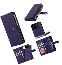 for Samsung Galaxy Z Flip 4 Wallet Case,[9 Card with - £72.09 GBP