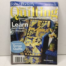 Fons &amp; Porters Love of Quilting Magazine July August 2010 Easy Bias Techniques - £13.44 GBP