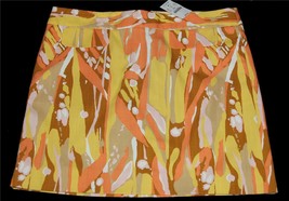 J. CREW Abstract Paint Splash Above Knee Thick Classic Skirt Wm&#39;s 8 NWT $65 - £29.56 GBP