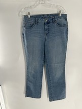 Sonoma Jeans Size 8 Short Womens Original  Straight Blue Denim - $12.20