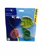 Outdoor Fun Dive Gems Splash N Swim 4 Pc 6+ - £10.88 GBP