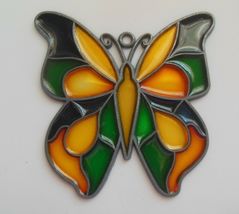 Butterfly Sun Catcher Multi-color 3.5/8" Diameter - $18.99