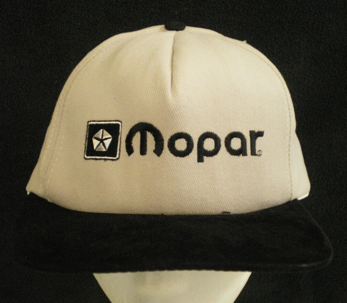 MOPAR Chrysler Motors Logo USA Vtg STRAPBACK HAT Cap (NEW & UNWORN WITHOUT TAGS) - $25.99