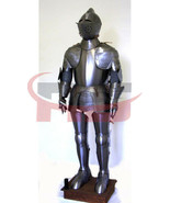 Medieval Knight Suit of Armor 15th Century Combat Full Body Armour suit - $11,274.00 MXN