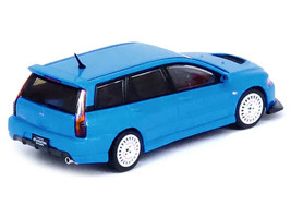 Mitsubishi Lancer Evolution IX Wagon RHD Right Hand Drive Blue 1/64 Diecast Mode - £25.11 GBP