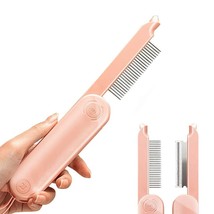 2 in 1 Foldable Cat Comb, Cat Hair Brush for Shedding and Grooming Matted Fur - £10.06 GBP