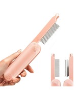 2 in 1 Foldable Cat Comb, Cat Hair Brush for Shedding and Grooming Matte... - £9.52 GBP