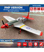 RC Airplane P51 Mustang Warbird Fighter WWII Plane Stunt 3D Aerobatic Fl... - $192.06 CAD