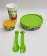 Tupperware Kids Winnie the Pooh Serving Dish Set - £23.18 GBP