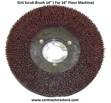 Marlble Floors Grit Scrub Brush 14&quot; ( for 16&quot; Floor Machine)   - $199.99