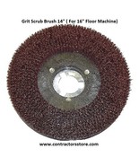 Marlble Floors Grit Scrub Brush 14&quot; ( for 16&quot; Floor Machine)   - £157.54 GBP