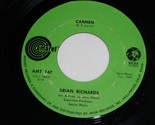 Brian Richards Carmen Feel Touch And Relate 45 Rpm Record Amaret Label 1... - £157.31 GBP