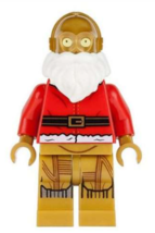 CB Star Wars Santa C 3PO PG 974 Minifigure US Toy Action Figures  - $4.50