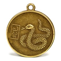 Year Of The Snake Good Luck Charm 1&quot; Chinese Zodiac Horoscope Feng Shui New Year - £5.43 GBP