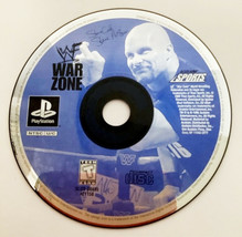 WWF War Zone Sony PlayStation 1 PS1 1998 Video Game DISC ONLY wrestling warzone - £6.69 GBP