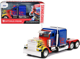 Optimus Prime Truck w Robot on Chassis from Transformers Movie Hollywood Rides S - £16.43 GBP