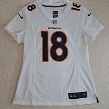 Denver Broncos #18 Peyton Manning Nike Football Jersey Womens SZ: M White  - $34.78