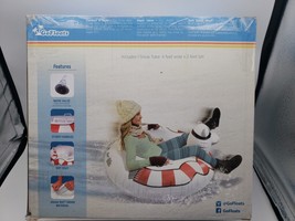 GoFloats Winter Polar Bear Snow Tube The Ultimate Sled and Toboggan - £32.89 GBP