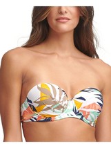 CALVIN KLEIN Bikini Swim Top Convertible Tropical Print Size Large $78 - NWT - £14.37 GBP