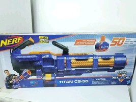 BRAND NEW Nerf Titan CS-50 N-strike Elite Toy Dart Blaster With 50-dart Drum - £266.40 GBP