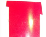 1970 CHRYSLER NEW YORKER LH TAILLIGHT RED LENS INSERT OEM #3403224 - £21.58 GBP