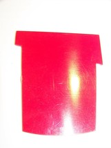 1970 CHRYSLER NEW YORKER LH TAILLIGHT RED LENS INSERT OEM #3403224 - $26.99