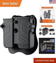 Compact Polymer Paddle Holster: Fits 9mm &amp; .40 Caliber Dual Stack Magazines - $728.59 MXN