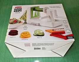 Good Grips Spiralizer By Oxo - Model 11151400 - Includes 3 Different Blades Nib! - £28.05 GBP