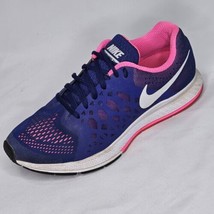 Nike Air Zoom Pegasus 31 Running Shoes Womens 7.5 Blue Pink Sneakers 654486-416 - £31.74 GBP