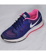 Nike Air Zoom Pegasus 31 Running Shoes Womens 7.5 Blue Pink Sneakers 654... - £31.14 GBP